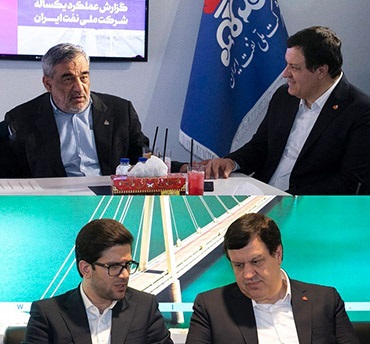 دیدار مدیرعامل بانك ملت با مدیران عامل شركت های ملی نفت ایران و ملی پالایش و پخش فرآورده های نفتی ایران