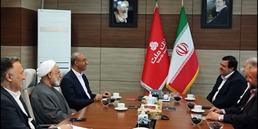 دیدار مدیرعامل بانك ملت با استاندار و نمایندگان مجلس استان كرمانشاه